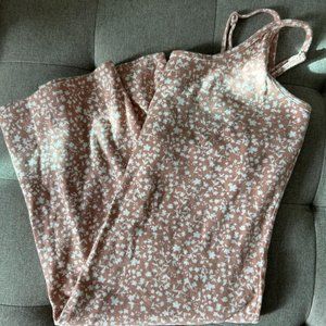 cotton sleeveless mini dress